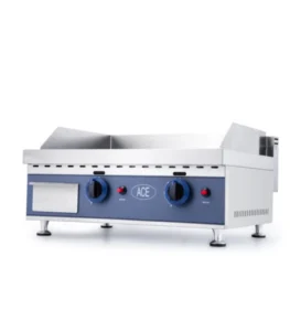 صورة ACE 75cm Commercial Natural Gas Griddle – Heavy Duty Mild Steel Plate – 2 High-Performance Burners - موقع تارجت ايجيبت