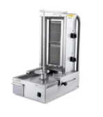 صورة Commercial 2-Burner Shawarma & Doner Kebab Machine (LPG) – High-Grade Ceramic Burners – Industrial Stainless Steel Kebab Grill - موقع تارجت ايجيبت