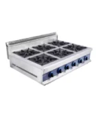 صورة ELITE Commercial 6-Burner LPG Gas Cooker – Heavy Duty Cast Iron Boiling Rings - موقع تارجت ايجيبت
