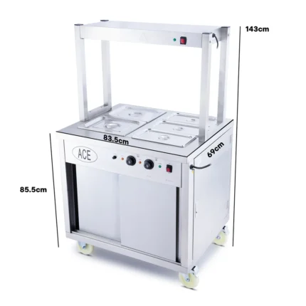 سخان الطعام الكهربائي ACE YH-2WN