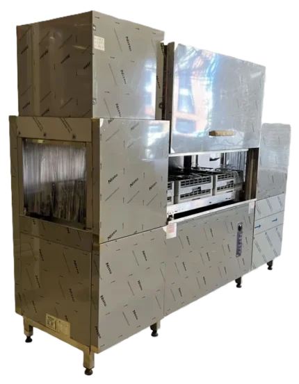 غسالة أطباق تجارية بمسار مرور - غسالة أطباق نفق