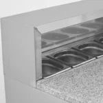 ⁦منضدة تحضير البيتزا 3 باب Blizzard BCC3PREPGRANITE⁩ - الصورة ⁦6⁩