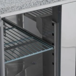 صورة Blizzard BCC3PREPGRANITE Compact Triple Door Refrigerated Pizza Prep Counter - موقع تارجت ايجيبت