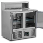 ⁦منضدة تحضير البيتزا  2باب  Blizzard BCC2PREPGRANITE⁩ - الصورة ⁦2⁩