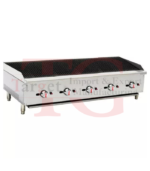 Hosty 5-Burner Gas Water Grill - Model EN29 - Heavy-Duty Smokeless Commercial Countertop Grill - Healthy Grilling Solution