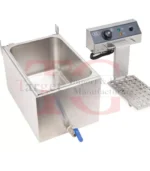 ACE 10-Litre Electric Chip Fryer with Oil Drain Valve - 3kW High Power - Heavy Duty Stainless Steel Countertop Fryer - Image 3