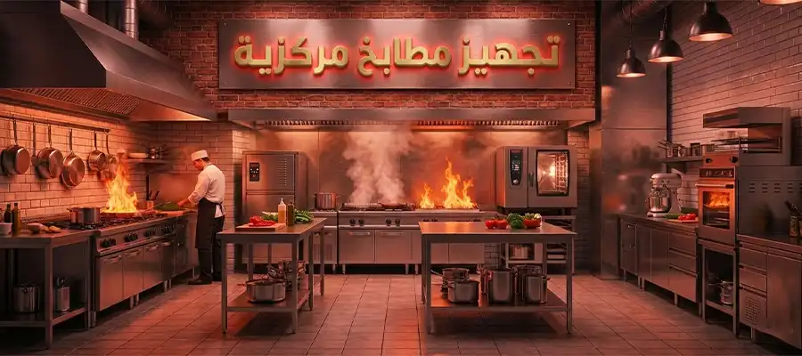 تجهيز مطابخ مركزية