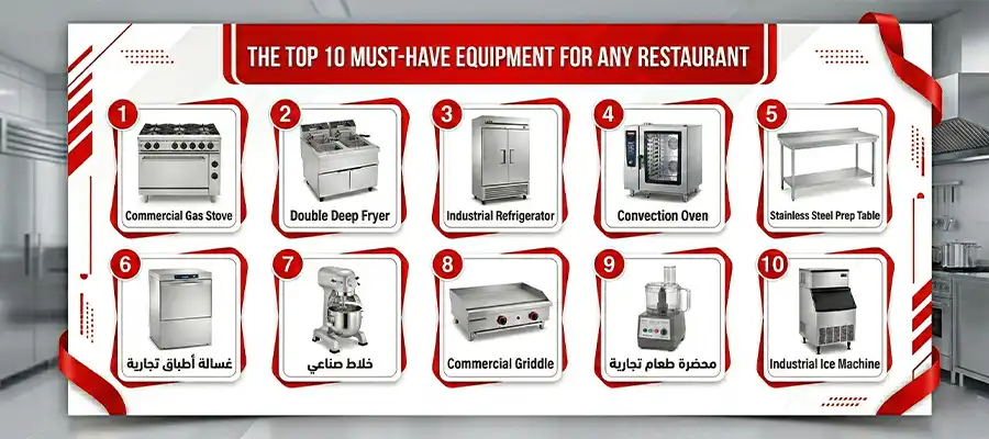 Top 10 Must-Have Equipment for Any Restaurant