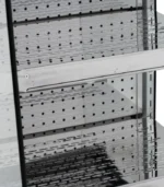 صورة ثلاجة عرض (Slimline) – تصميم عمودي – ستانلس ستيل – سعة 50 لتر - موقع تارجت ايجيبت