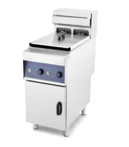 صورة Double Tank Electric Fryer – 2 x 6L Capacity – Stainless Steel – Professional Countertop Design - موقع تارجت ايجيبت