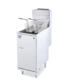 صورة قلاية غاز – حوض مفرد (18 لتر) – ستانلس ستيل – أداء شاق وتصميم أرضي - موقع تارجت ايجيبت