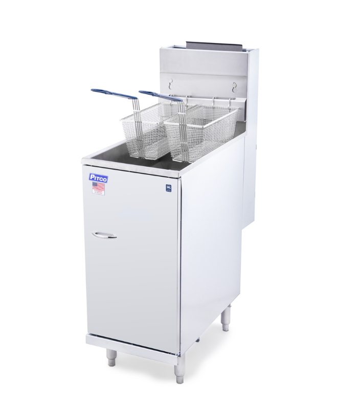 344 صورة قلاية غاز – حوض مفرد (18 لتر) – ستانلس ستيل – أداء شاق وتصميم أرضي - موقع تارجت ايجيبت