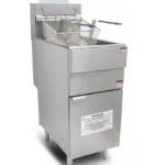 صورة قلاية كهربائية – حوض مفرد (16 لتر) – ستانلس ستيل – تصميم أرضي (ستاند) بقاعدة تخزين - موقع تارجت ايجيبت