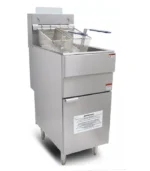 صورة قلاية غاز – حوض مفرد (26 لتر) – ستانلس ستيل – أداء شاق للمطاعم الكبرى - موقع تارجت ايجيبت