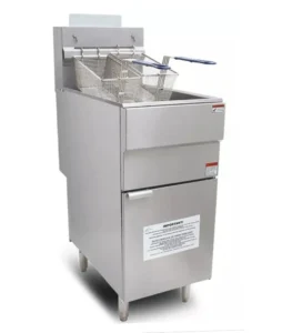 صورة قلاية غاز – حوض مفرد (26 لتر) – ستانلس ستيل – أداء شاق للمطاعم الكبرى - موقع تارجت ايجيبت