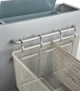 صورة قلاية غاز – حوض مفرد (26 لتر) – ستانلس ستيل – أداء شاق للمطاعم الكبرى - موقع تارجت ايجيبت