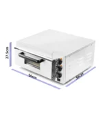 صورة Electric Pizza Oven – Single Deck – Stainless Steel – Stone Baked Surface for Professional Results - موقع تارجت ايجيبت