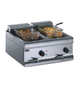 صورة Heavy Duty Electric Fryer – Double Tank 18 L (2 x 9L) – Stainless Steel – High-Performance Countertop Design - موقع تارجت ايجيبت