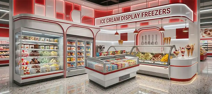 Ice Cream Display Freezers